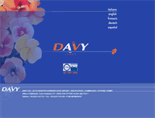 Tablet Screenshot of davy.it